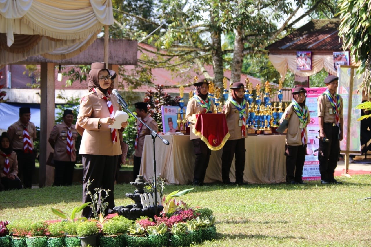 Kepala BPOM RI Tutup Acara Perkemahan Gerapkota 2018